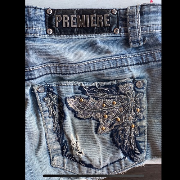 Premier Jeans shorts size 0/1 - Picture 1 of 3